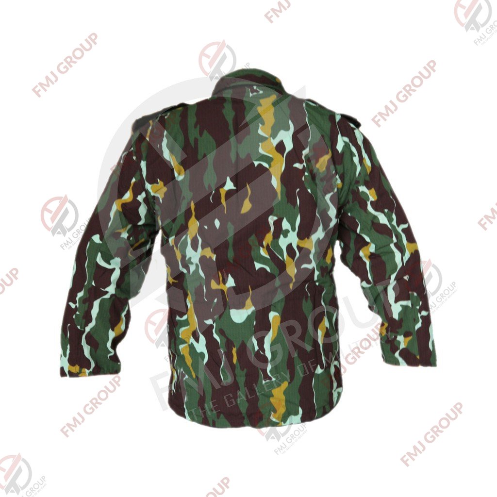 Jaket BB Bolak-Balik Tactical Loreng Pelopor / Brimob - Jaket Loreng Pelopor Brimob Ripstop Tactical Outdoor