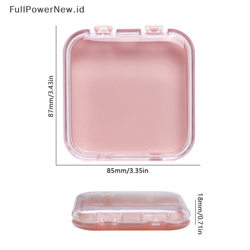 Power Nail Art Organizer Menebal Jadi Kuku Palsu Packing Box Display Storage ID