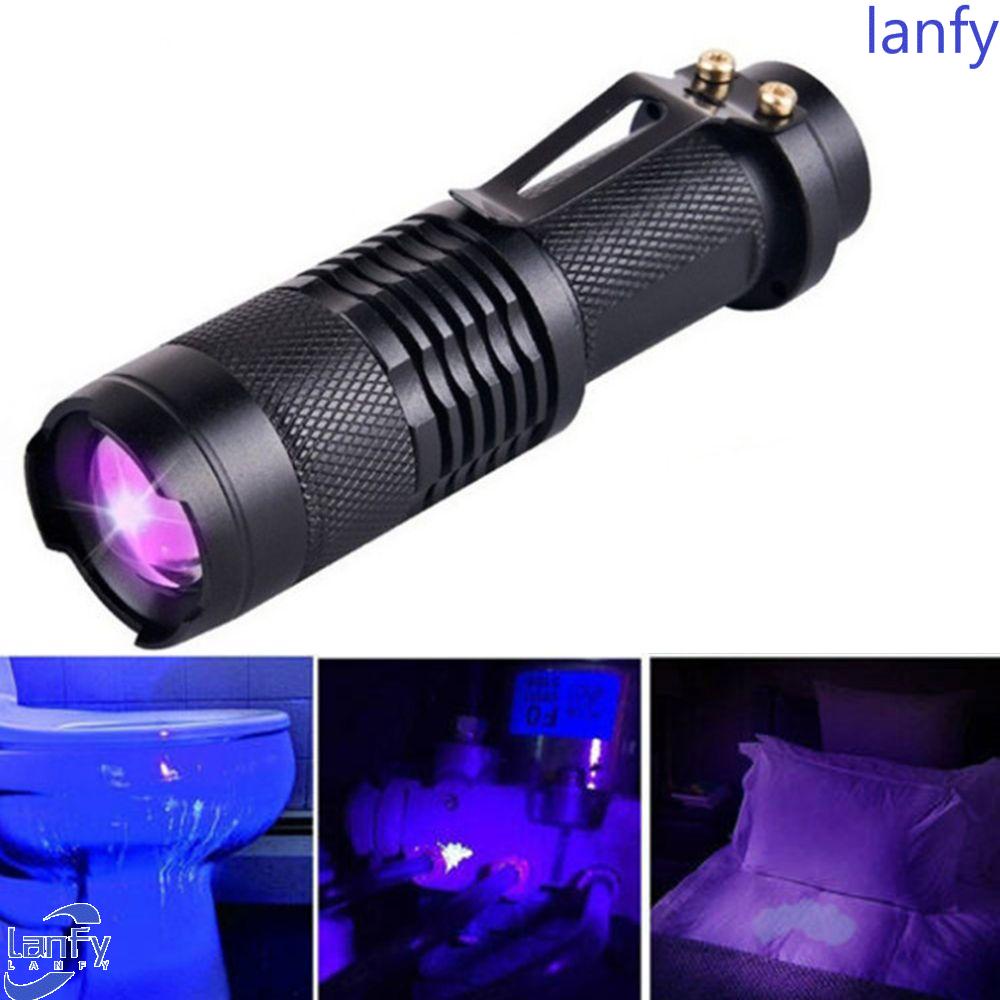 Lanfy Lampu Torch Alat Ultra Violet Inspection Blacklight