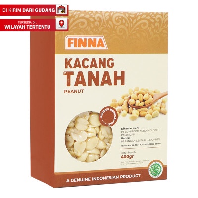 

FINNA Kacang Tanah Kupas 400 g