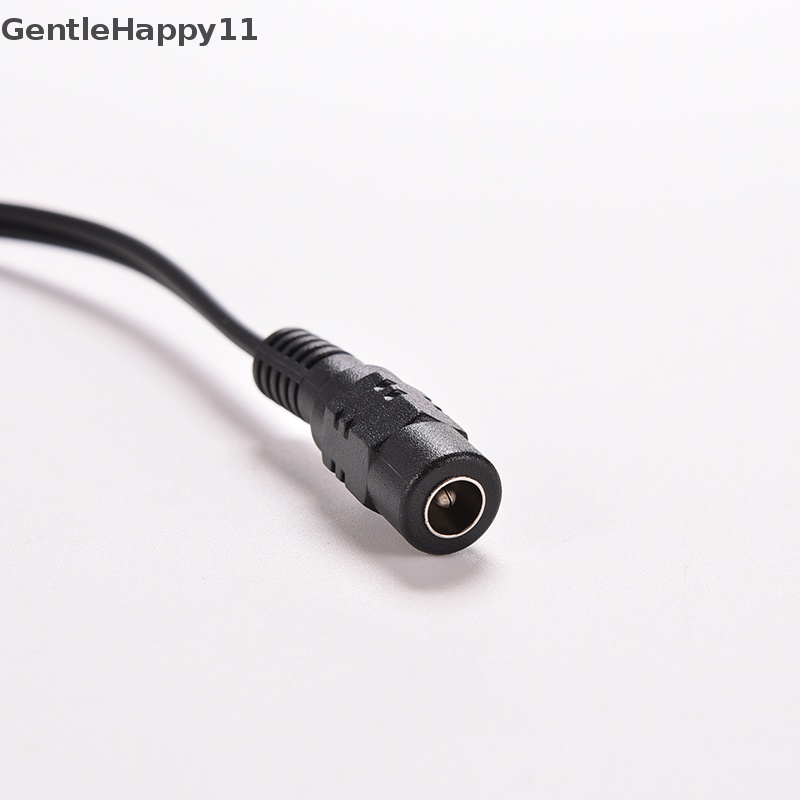 Gentlehappy 5.5 x 2.1mm Kamera CCTV 1female to 2 Male Adaptor Kabel Power Splitter DC 12V id