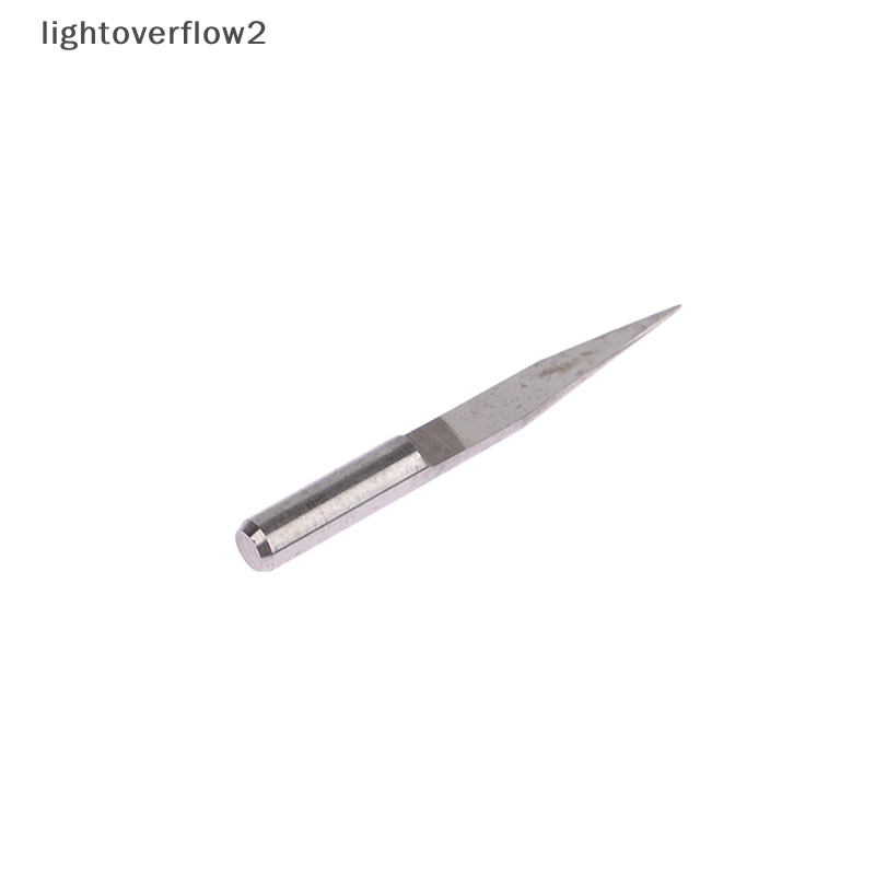 [lightoverflow2] 10pcs 3.175mm bits CNC Mesin Ukir Untuk Wood Engraver Tips Milling Cutter [ID]