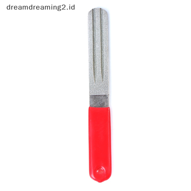 (drea) 1pcs Diamond Kail Pancing Asah Fishook Sharpening Fishing Tackle Tool//