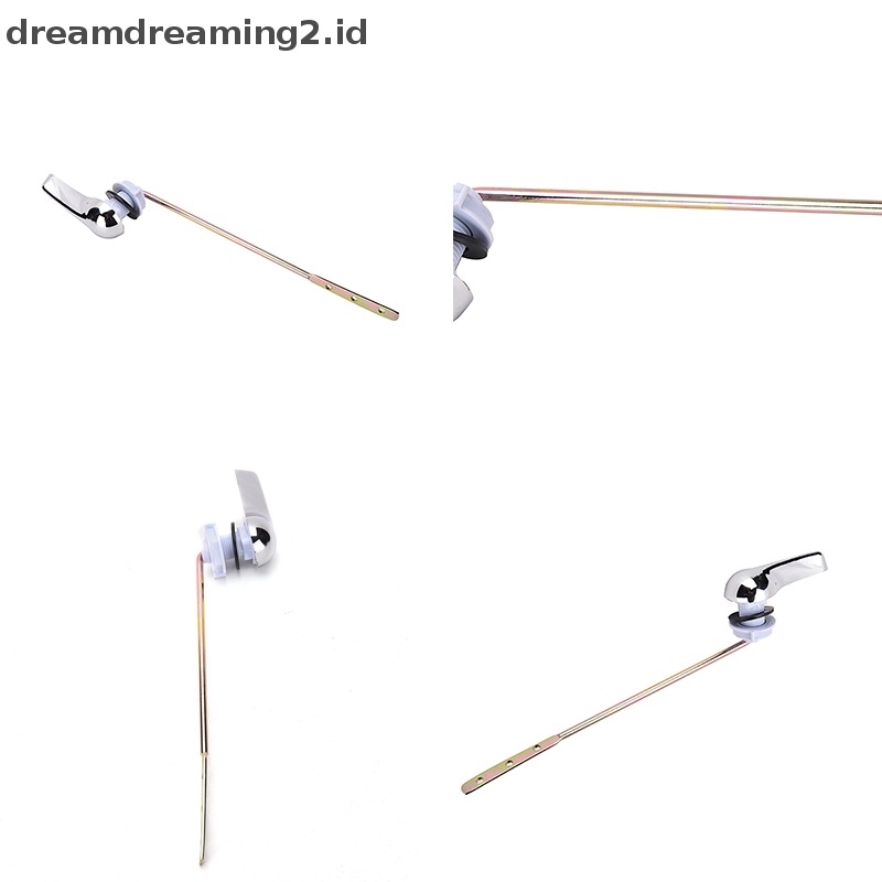 (drea) Tuas Siram Toilet Universal Handle Kunci Toilet Chrome Cocok Untuk Kebanyakan Toilet//