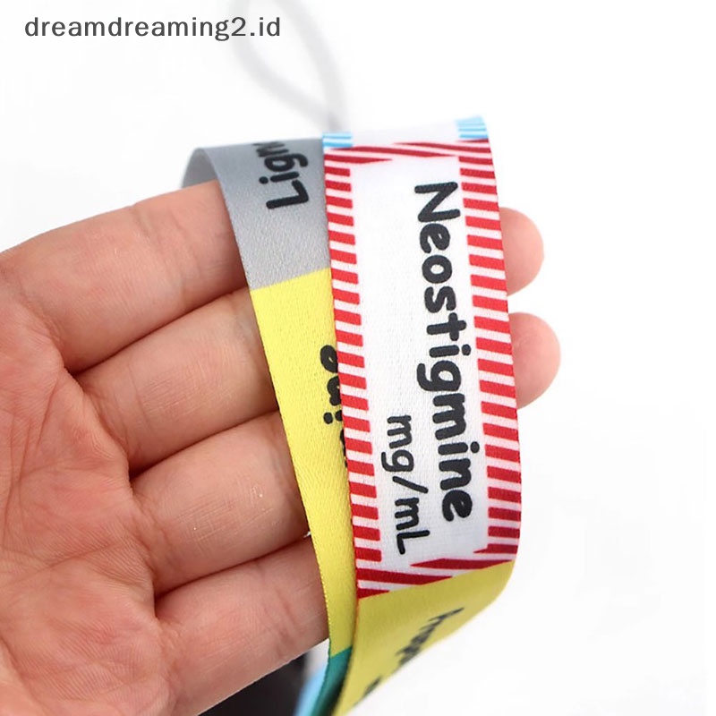 (drea) Seri ICU Gantungan Kunci Lanyard Hadiah Untuk Teman Dokter USB Badge Holder//