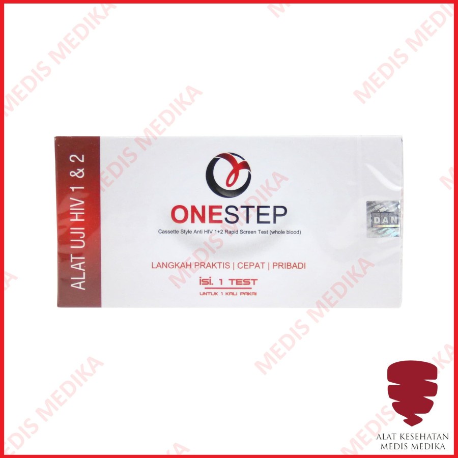 Onestep Alat Tes HIV Test Diagnosa Cek Kesehatan Uji AIDS One Step