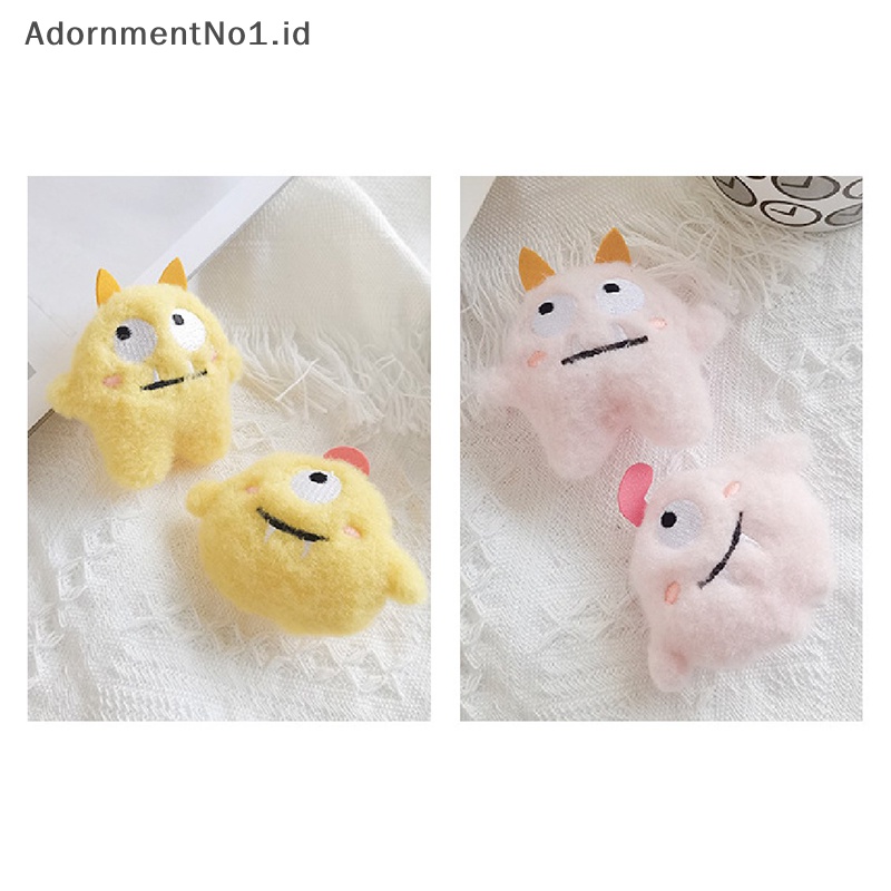 [AdornmentNo1] 2pcs Bros Mewah Gadis Tas Lucu Liontin Monster Kecil Kartun Boneka Ornamen [ID]