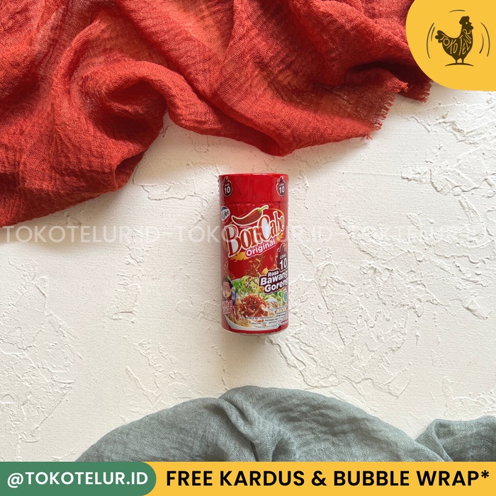 

BONCABE - BOTOL Sambal Tabur Bubuk Cabe LV 10, 15, 30