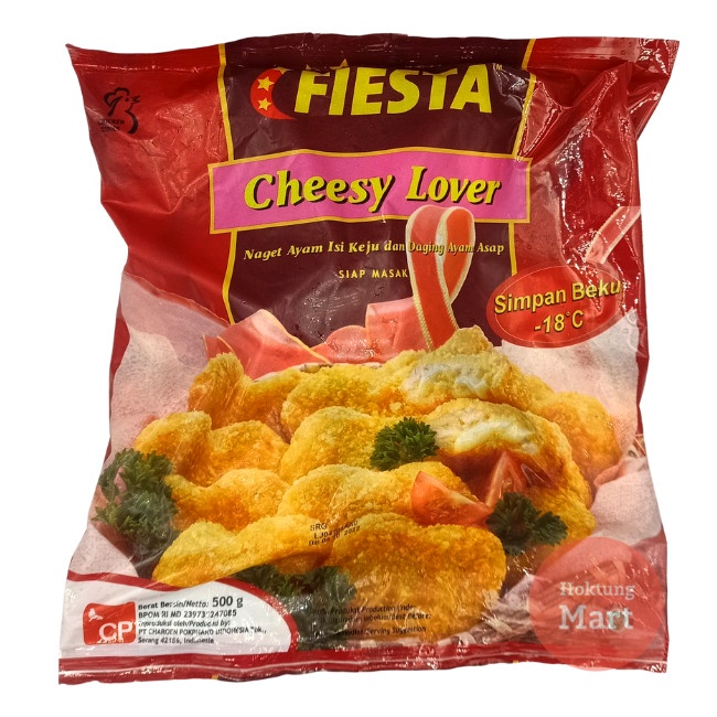 

Fiesta Cheesy Lover Nugget Keju 500gr