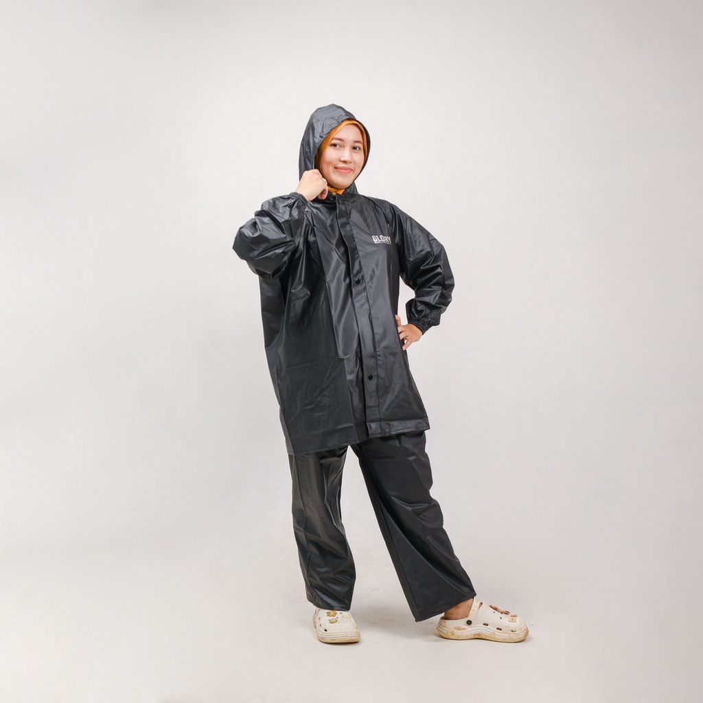 JAS HUJAN RAINCOAT Terbaik Pria Wanita By GLORY Anti Rembes Awet Dan Tahan Lama