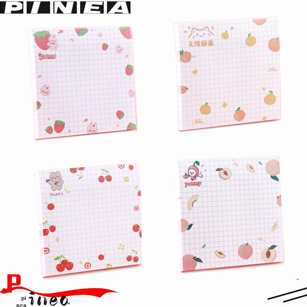 Pineapple Memo Pad Mini Strawberry Perlengkapan Kantor &amp; Sekolah Alas Tulisan Memo Note Handbook Decor Notepad