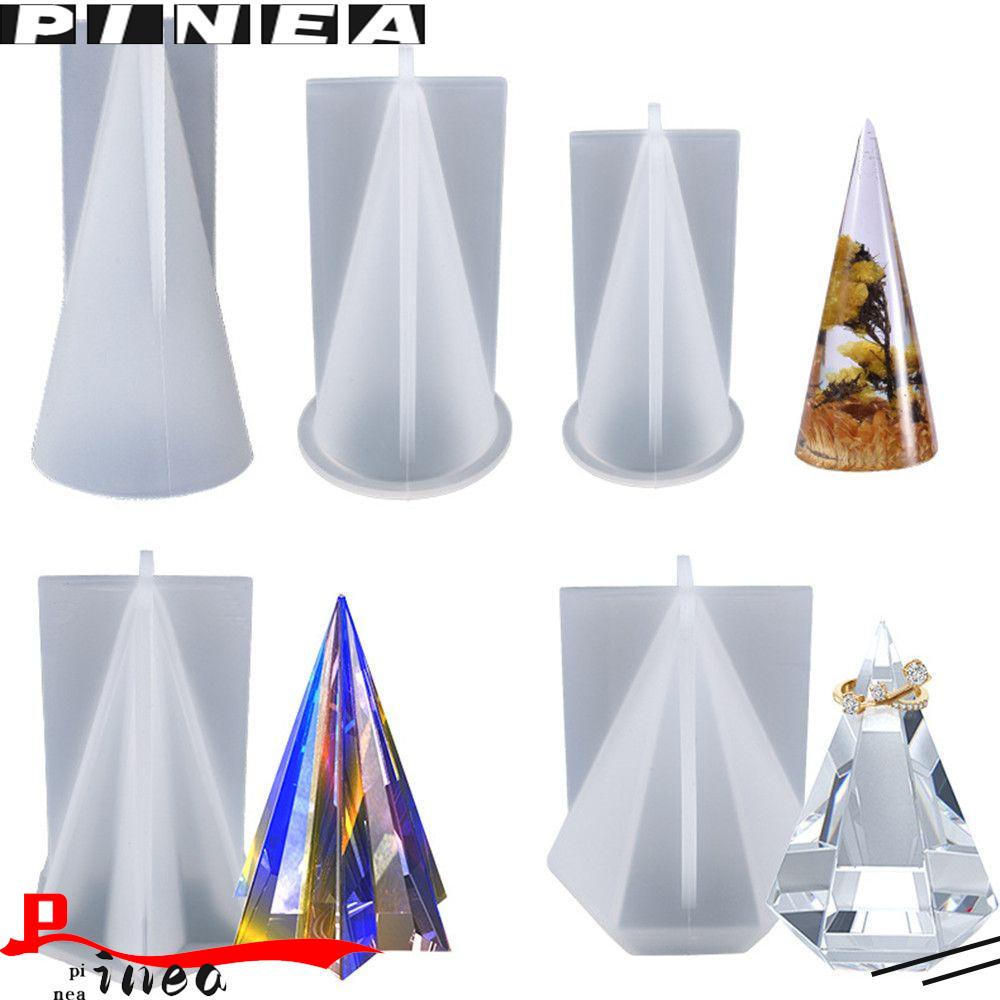 Cetakan Tempat Cincin Nanas Kerajinan Casting Epoxy Resin Alat Membuat Perhiasan Ring Cone Resin Mold