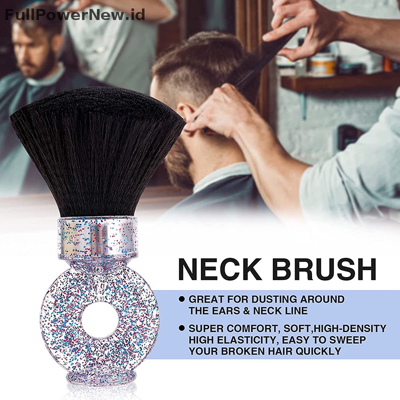 Power Neck Duster Brush Salon Stylist Barber Hair Cutg Sikat Leher Alat Cukur Rambut Lembut ID