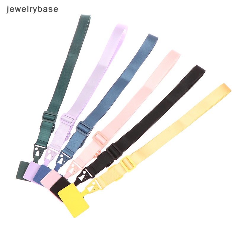 [jewelrybase] Lanyard Tali Ponsel Crossbody Adjustable Untuk Ponsel Universal Detachable Boutique