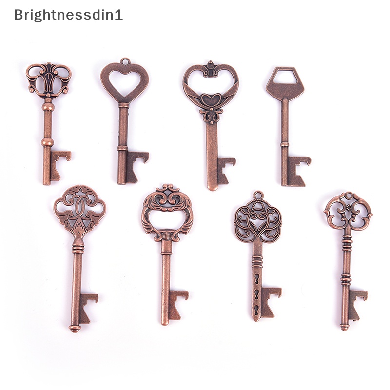 [Brightnessdin1] Key Shaped Bottle Opener Keychain Gantungan Kunci Pembuka Botol Bir Beer Opener Butik