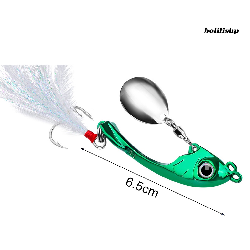 Bo-lure Umpan Simulasi 3D Fisheye Treble Hook Menggoda Paduan Seng Lure Payet Keras Pin Umpan Memancing Luar Ruangan