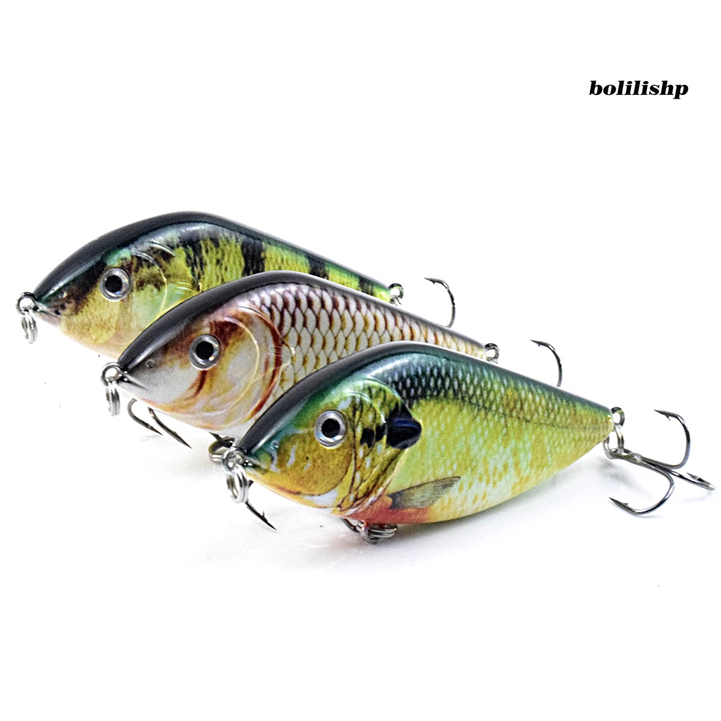 Bo-7cm/14.5g Umpan Pancing Realistis Tajam Kait Simulasi 3D Mata Kulit Hidup Ikan Menarik Universal Tenggelam Laut Memancing Bretel Umpan Buatan Peralatan Memancing