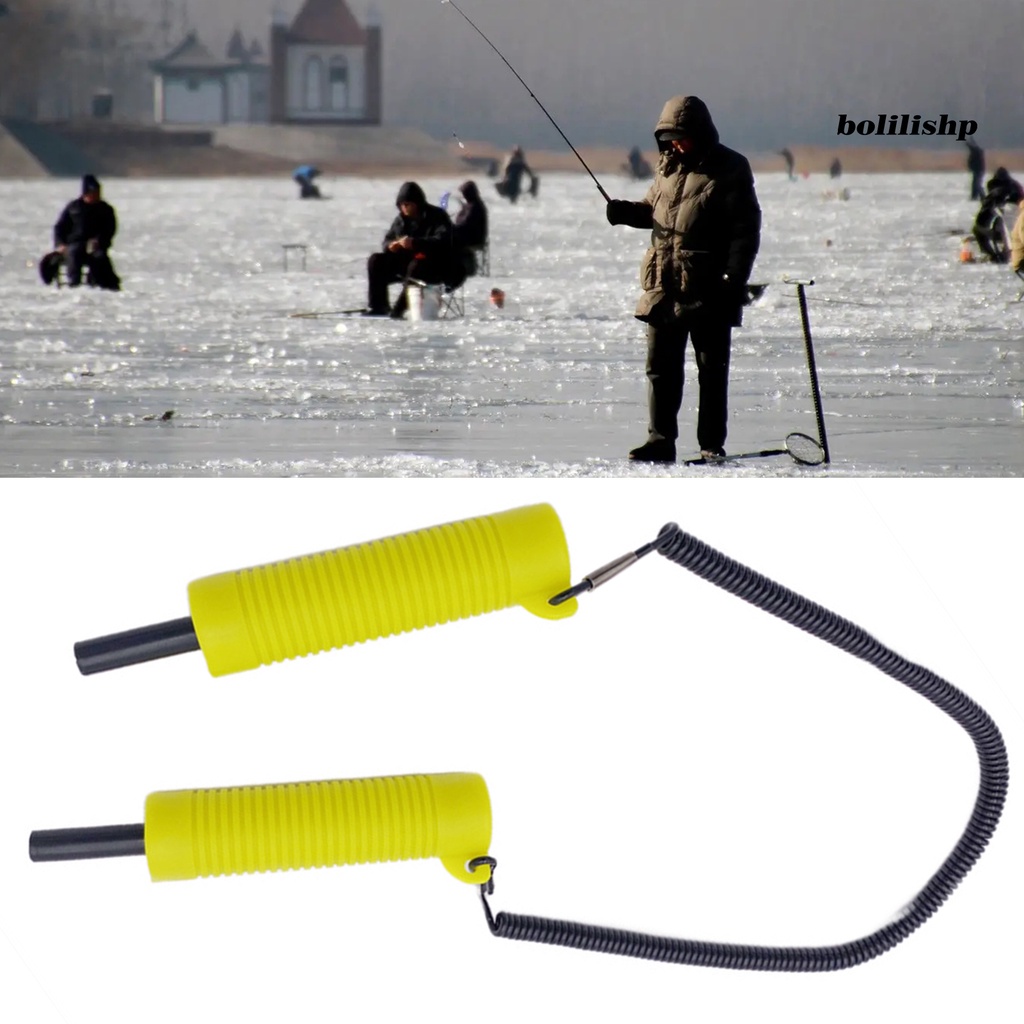 Bo-ice Fishing Pick Non-slip Anti Gores Tahan Aus Pegangan Nyaman Hemat Tenaga Kerja Hemat Hidup Portable Musim Dingin Es Safety Pick Snowy Glacier Hammer Hand Tool Untuk Camping