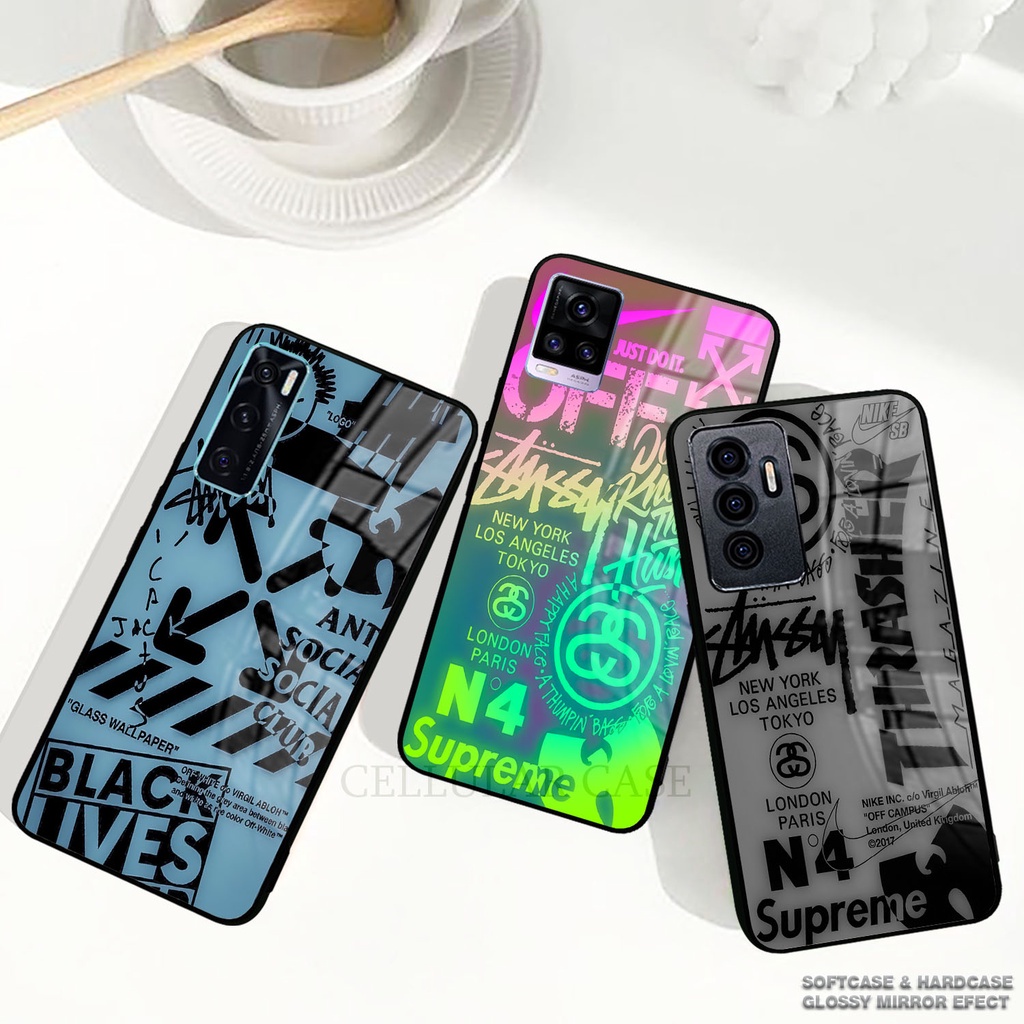 (CS01) Case Glossy Vivo V11 Pro | V15 Pro | V17 Pro | V9 |  | V19 | V20 | V20 SE | V21 | V23E | Casi