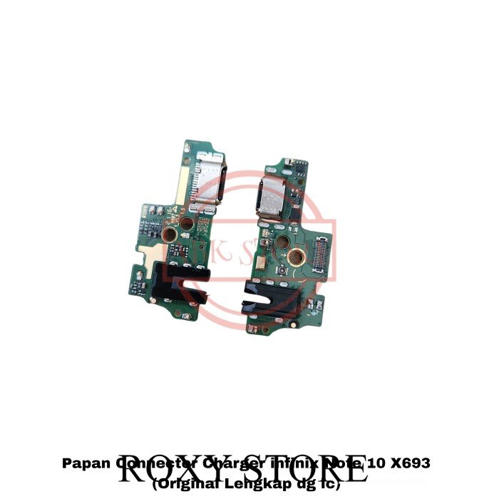 PAPAN CONNECTOR CHARGER PCB KONEKTOR CAS INFINIX NOTE 10 X693 ORIGINAL