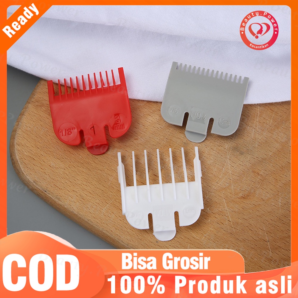 3pcs Sisir Panduan Pemangkas Rambut Pengganti Untuk Tukang Cukur Alat Cukur Rambut Universal