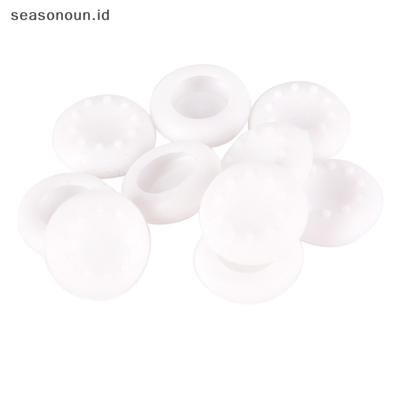 Seasonoun 10XAna Controller Silicone Cap Cover Thumb Stick Grip Untuk PS3 PS4 XBOX 360.