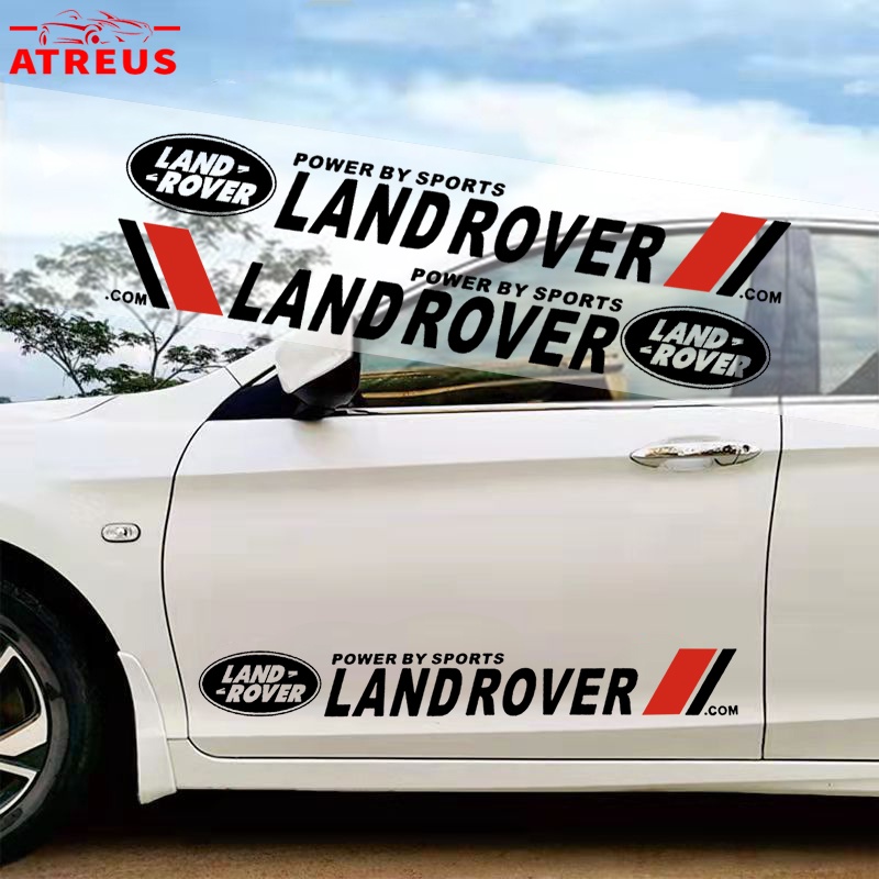 Land Rover Stiker Mobil Auto Door Side Body Decor Decals Anti Gores Cover Lecet Untuk Freelander2 Defender Range Rover Evoque Velar DISCOVERY Sport Mobil Dekorasi Aksesoris