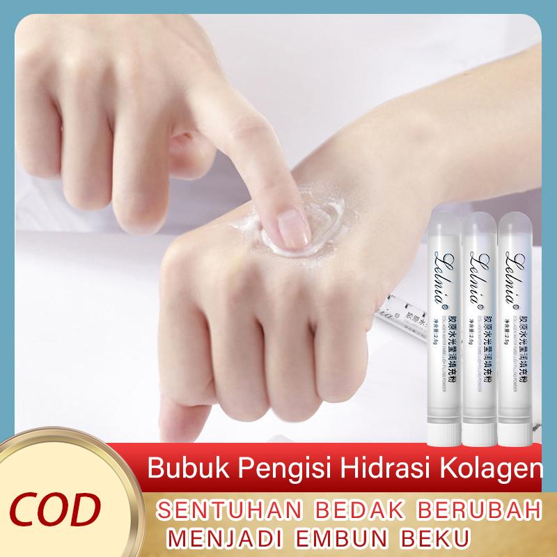 serbuk kolagen menghilangkan kerutan glow vc filler powder vc nourishing collagen cream