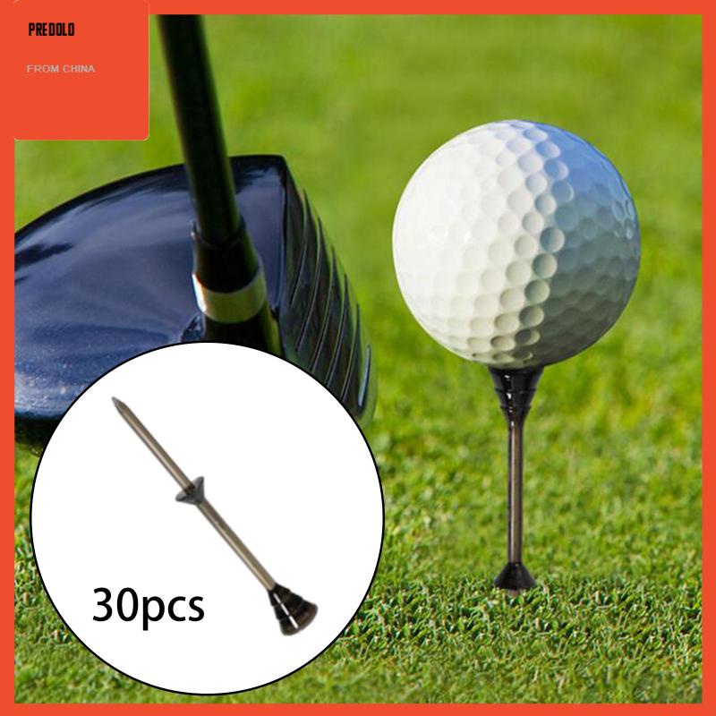 [Predolo] 30x Golf Tees 83mm Training Alat Latihan Stabil Bola Paku Holder