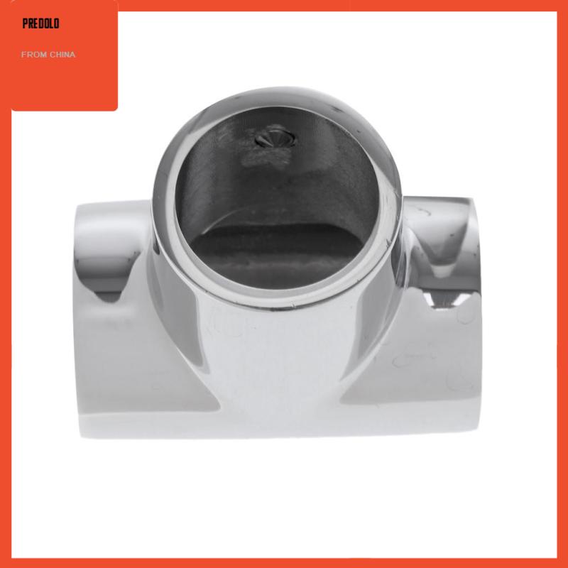 [Predolo] Perahu/laut 25mm 90derajat Hand Rail Fitting Stainless Steel Tee