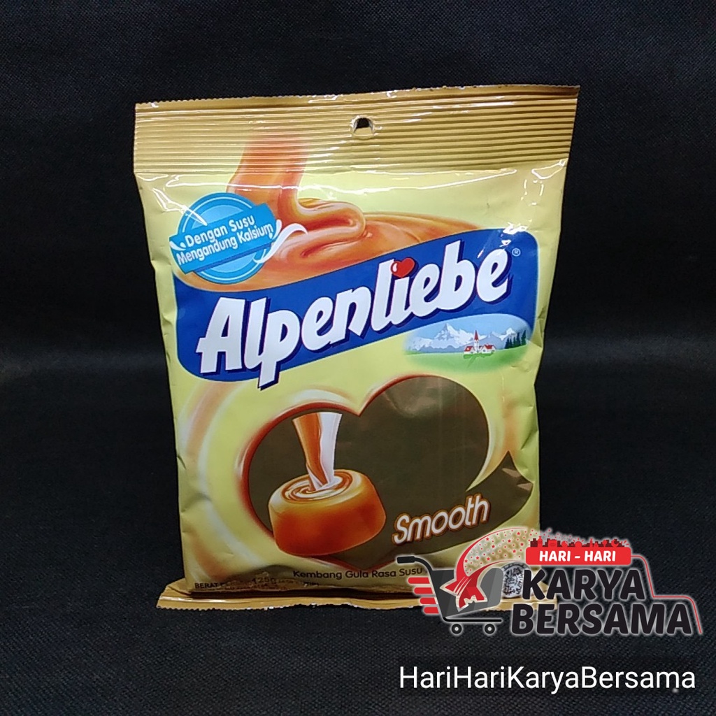 

PERMEN ALPENLIEBE SMOOTH CARAMEL BAG 125GR