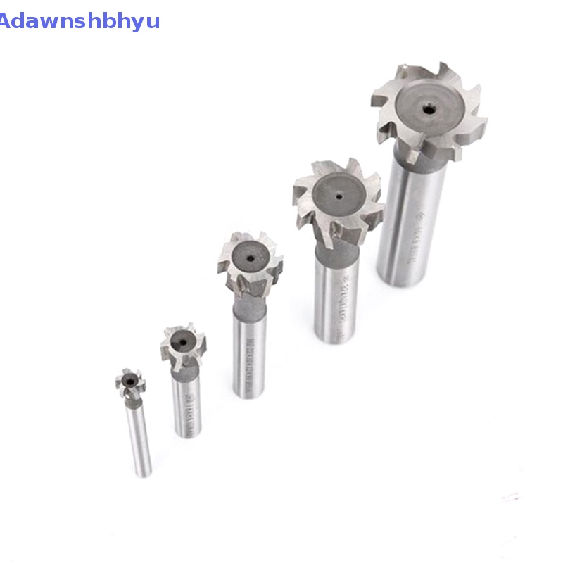 Adhyu T Slot Milling Cutter Untuk Metal HSS Woodruff Key Seat Router Bit High Speed Steel ID