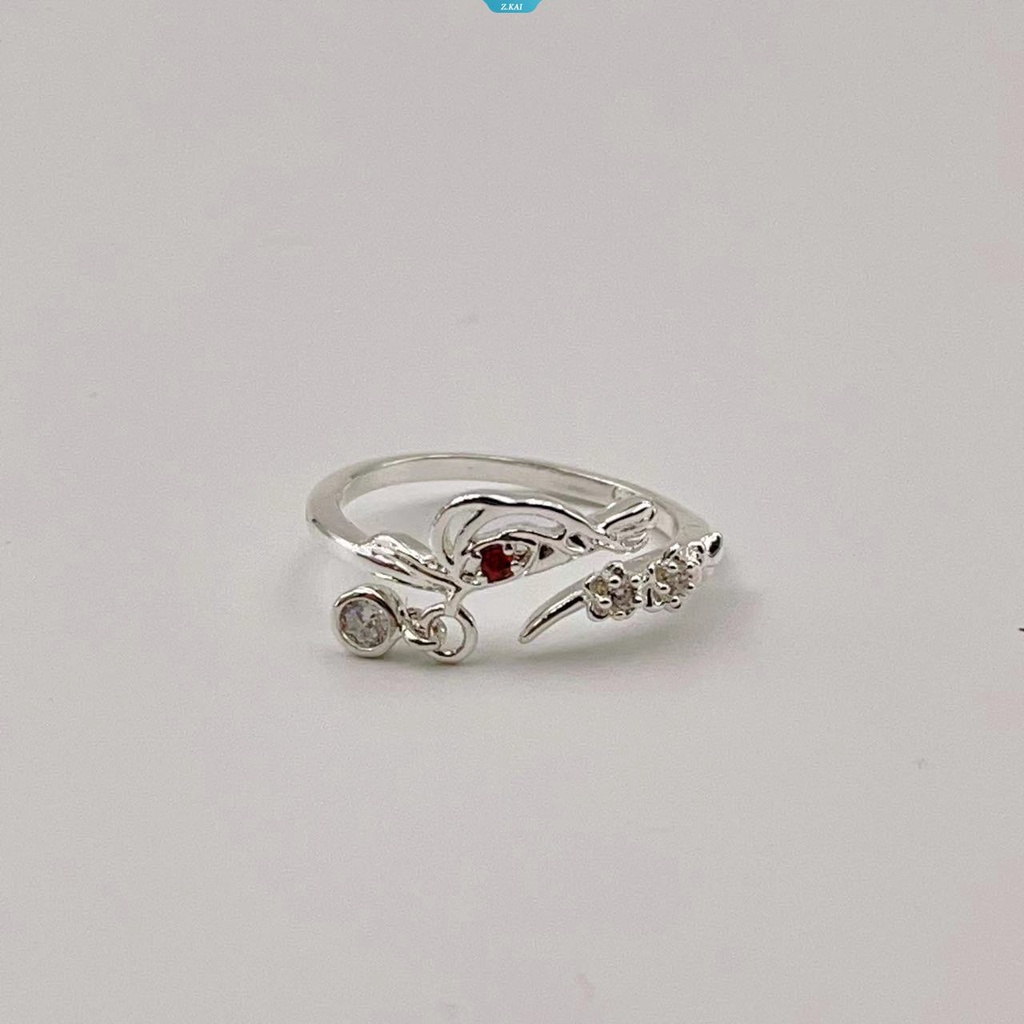 Anime Tian Guan Ci Fu Cincin Surga Berkah Resmi Hua Cheng Xie Lian Cincin Cosplay Alloy Rings Adjustable Perhiasan Hadiah Prop [ZK]