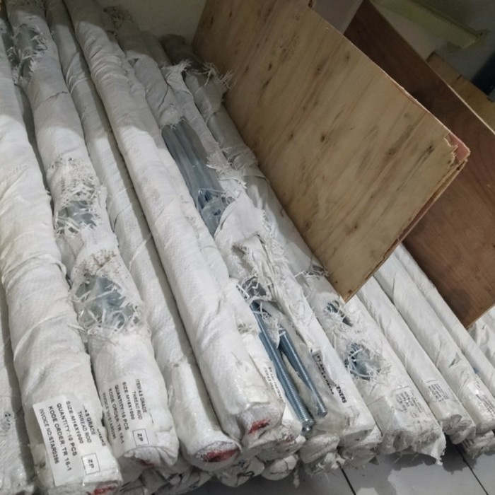 Asdrat M4 Putih Long Drat M4 x 1000 Asdrat Besi Putih M4 As Drat Besi