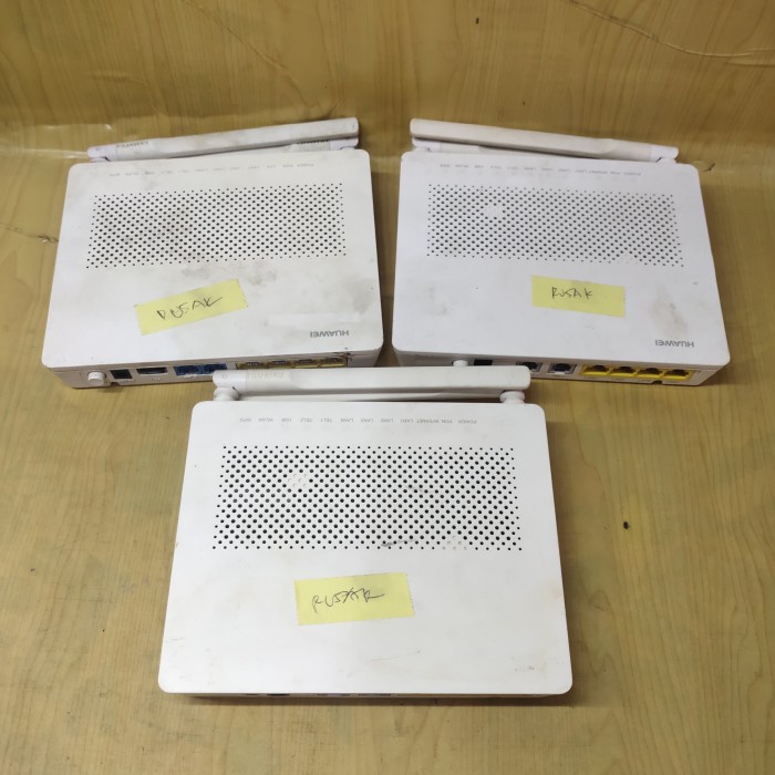 HUAWEI HG8245H / HG8245A GPON ONT Wireless Modem Router - Rusak 3 Unit