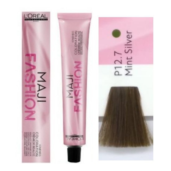 Loreal Majifashion Cat Rambut 12.7 Mint Silver