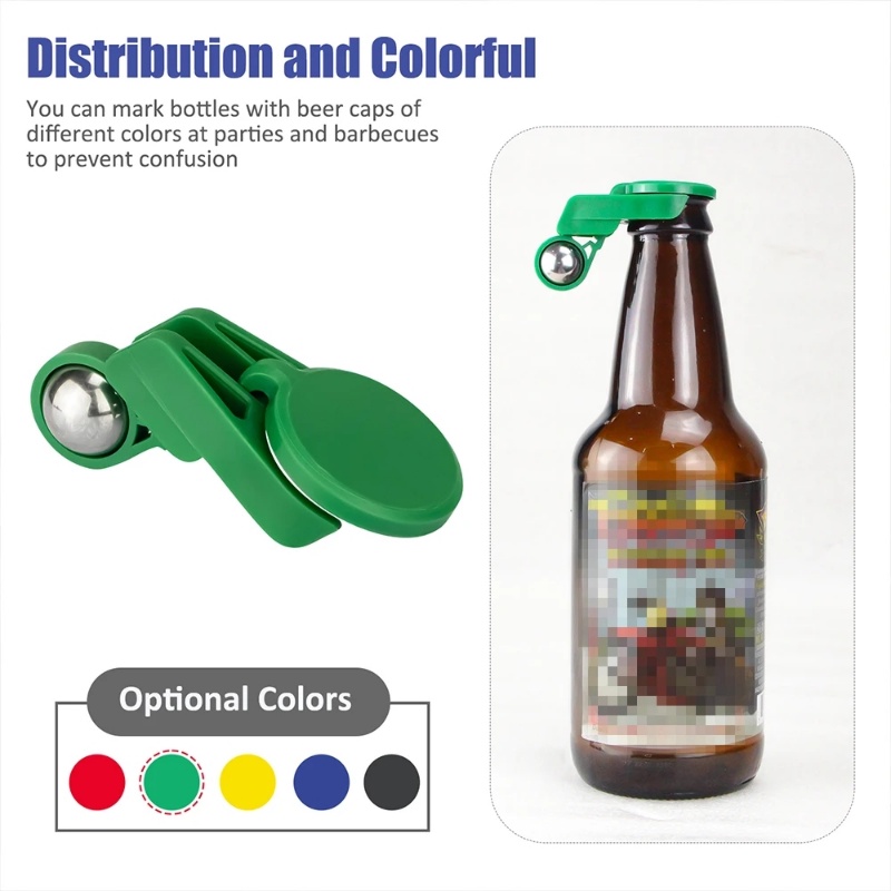 Tutup Atas Botol Otomatis Kreatif/Soda Saver Beer Drink Can Cap Top/Botol Minum Wine Sealed Stopper Cover Protector