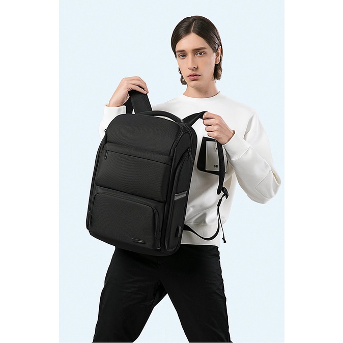 AKN88 - BANGE BG-7309 - Multifunctional Anti-Theft Travel Laptop Backpack