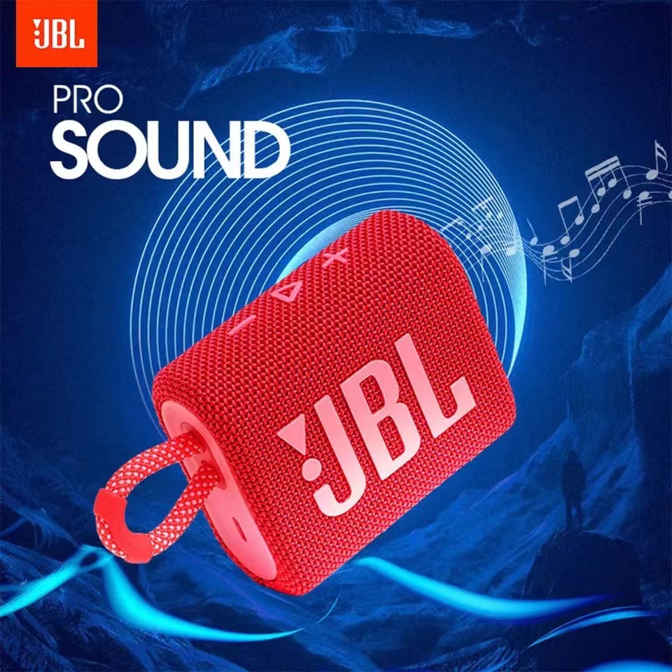 （Promosi besar Original 100%）JBL GO3 Filp6 portable Bluetooth wireless speaker Ultra Bass Outdoor IP67 hadiah liburan anti air