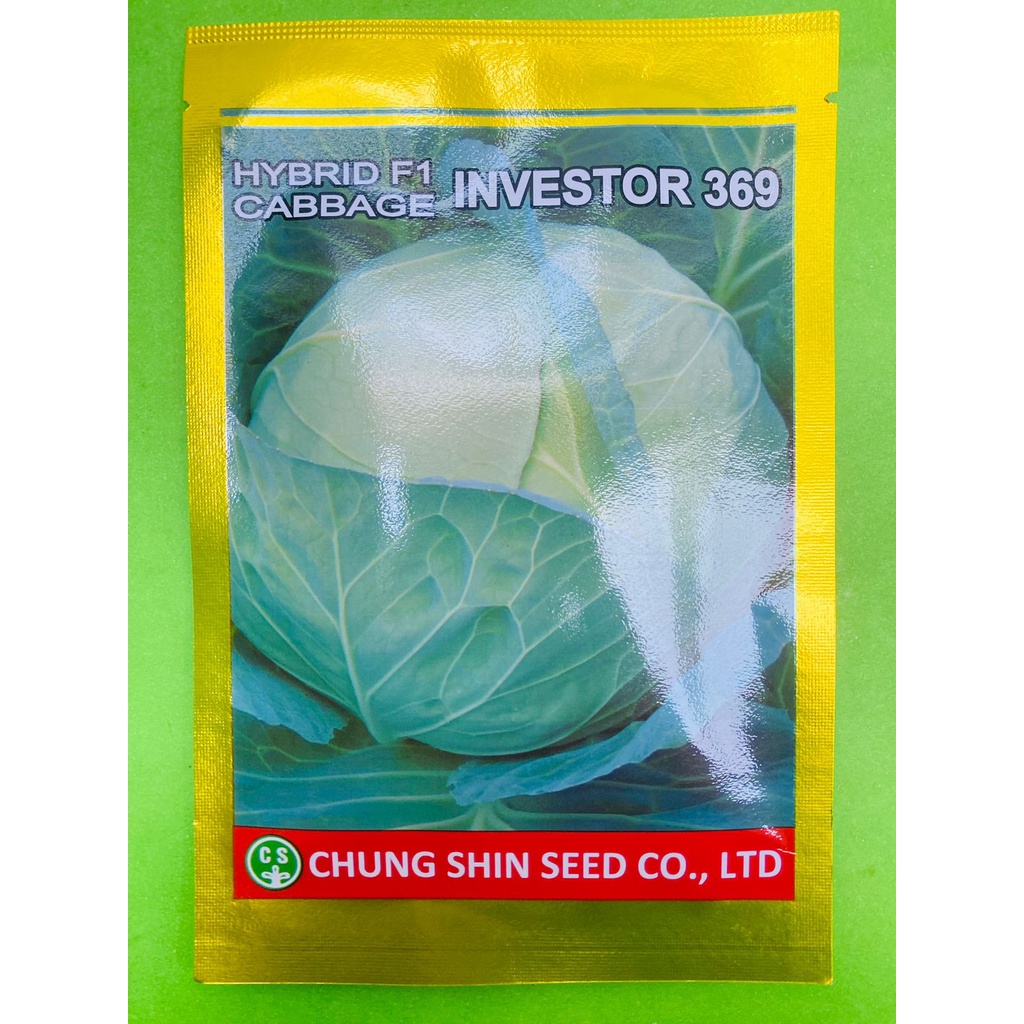 Benih Kubis kol INVESTOR 369 isi 25gr dari Chung Shin Seed