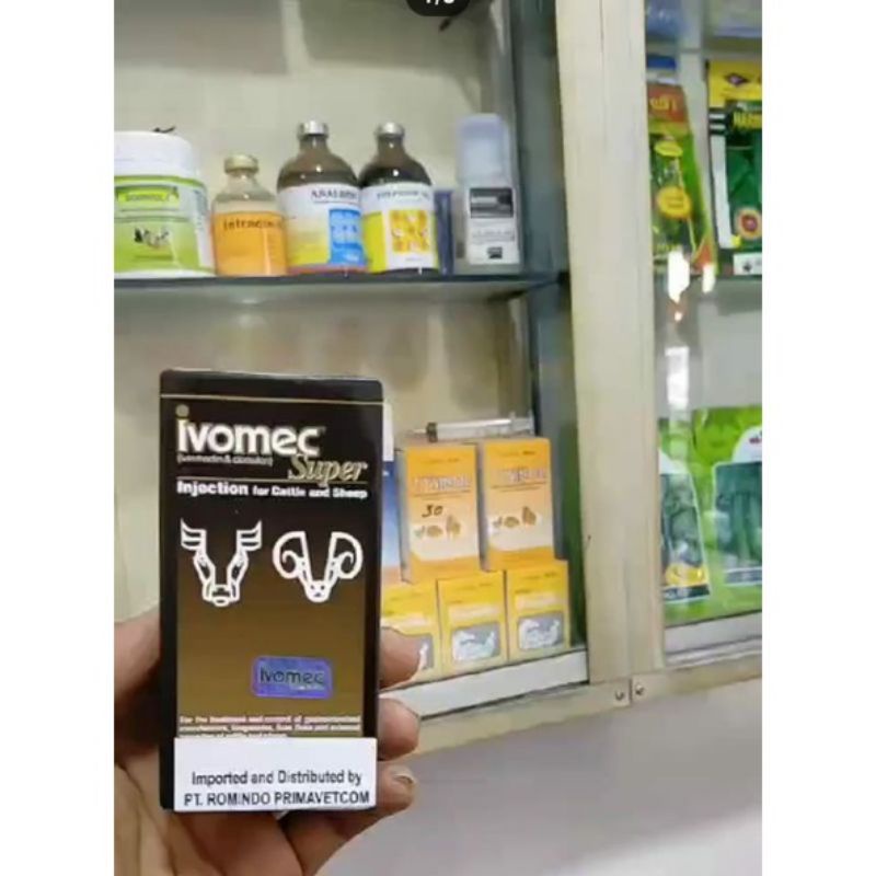 ivomec super injection 50 ml obat cacing kutu ivermectin clorsulon