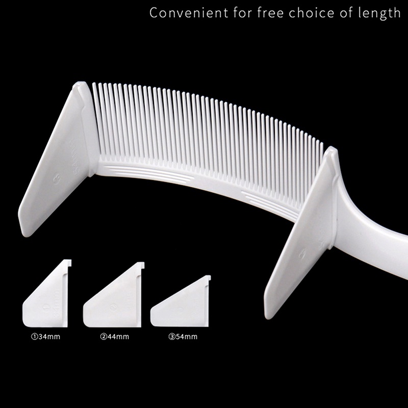 [BFID] 1pc Sisir Clipper Lengkung Pria Barber Stylist Flat Top Brush Cutg Comb [ID]