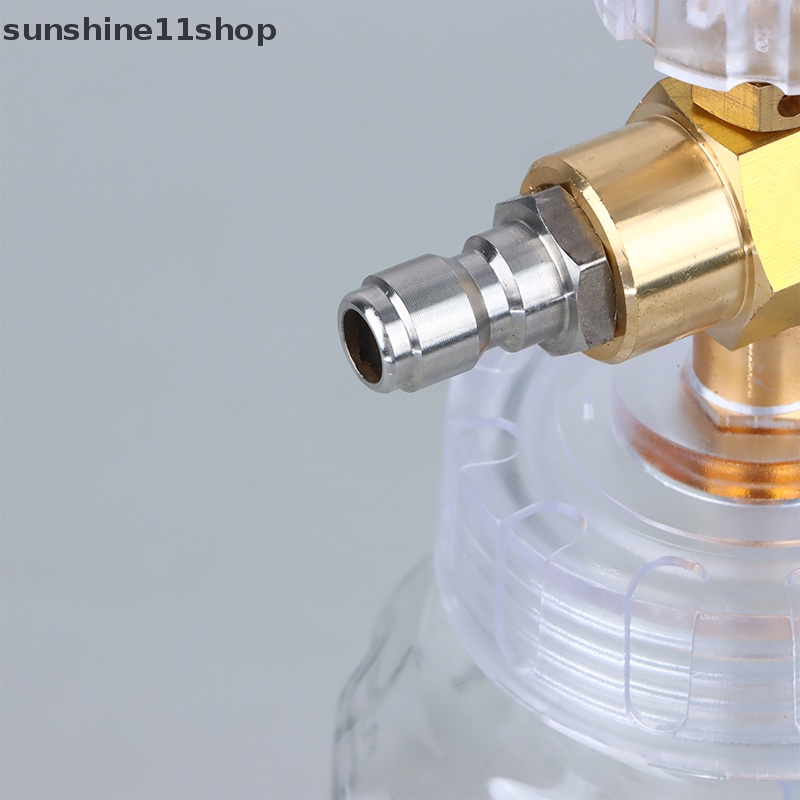 Sho Transparan Foamer Jet Bottle High Pressure Foam Lance Mesin Cuci Mobil High Foaming N