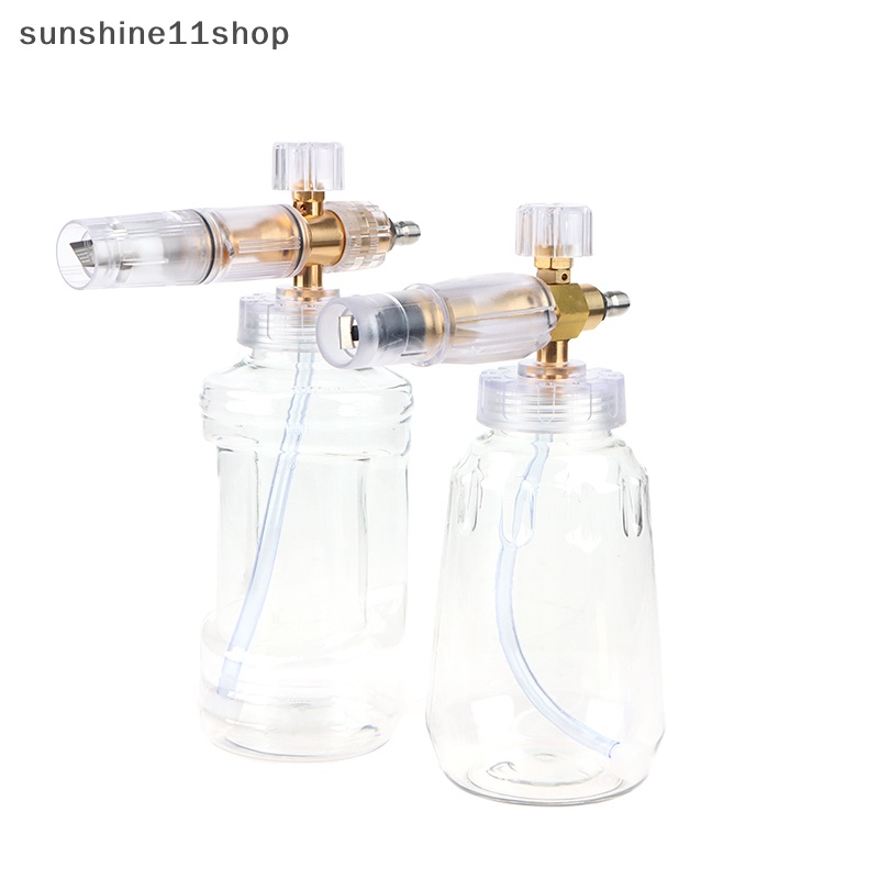 Sho Transparan Foamer Jet Bottle High Pressure Foam Lance Mesin Cuci Mobil High Foaming N