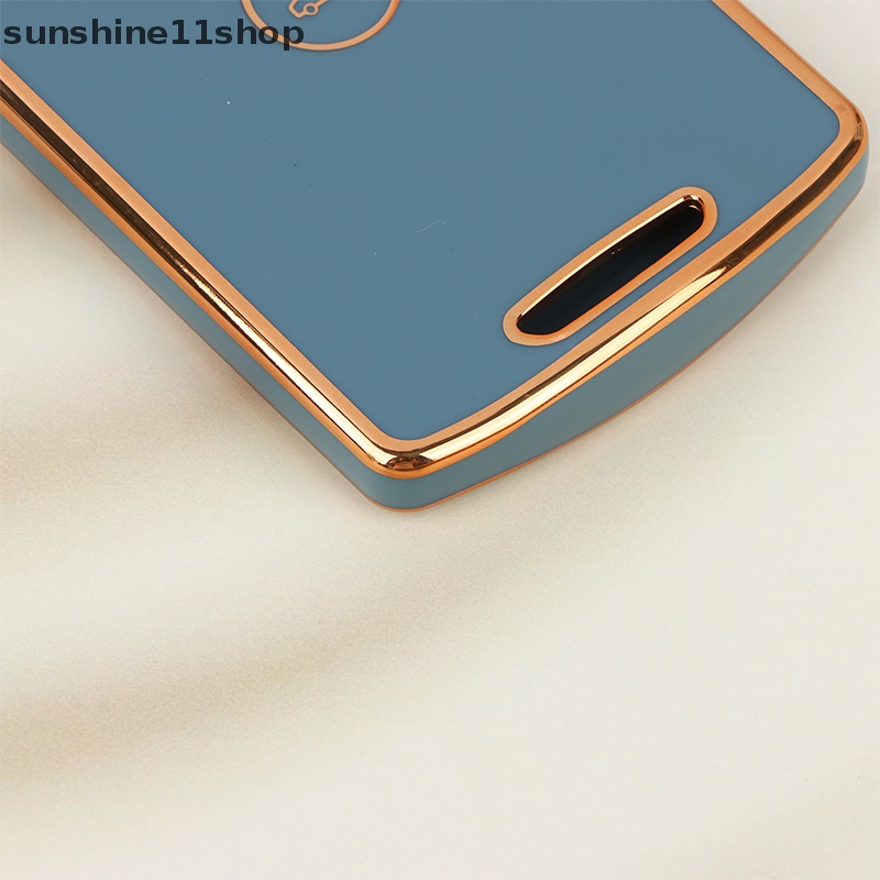 Sho 1Pc Cover Shell Case Kunci Kartu Mobil TPU Untuk Aksesoris Dekorasi Kunci Mobil N