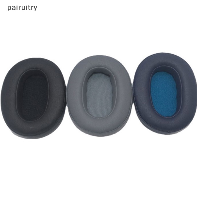 Prt 1pasang Bantalan Telinga Kulit Pengganti Untuk WH-XB900N Headphone Cover Memory Foam Ear Cushions High Quality EarPad Untuk XB 900N PRT