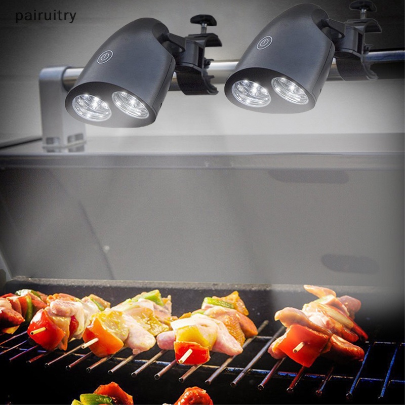 Prt Lampu Grill BBQ Terang Untuk Outdoor Dengan moung Fleksibel Dua Set Kecerahan PRT