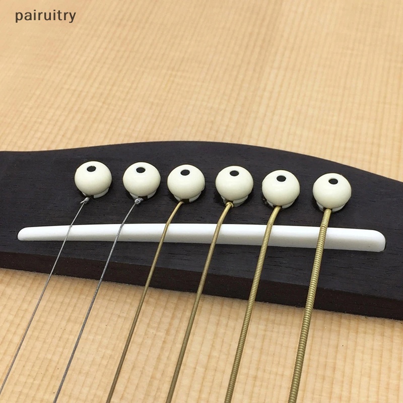 Prt 20Pcs Pin Jembatan Gitar Akustik Untuk 6 String Replacement Plastic Puller PRT