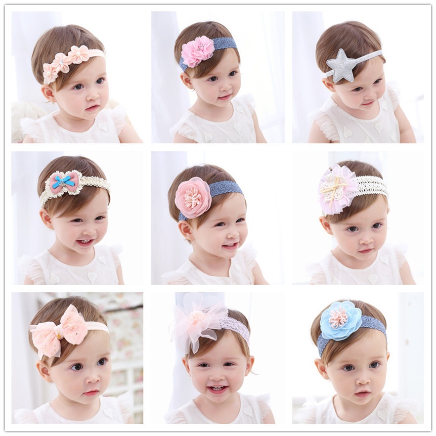 (Pimenova) BANDANA ANAK BAYI LEMBUT / BANDO BAYI ANAK / KARET ANAK BAYI CANTIK