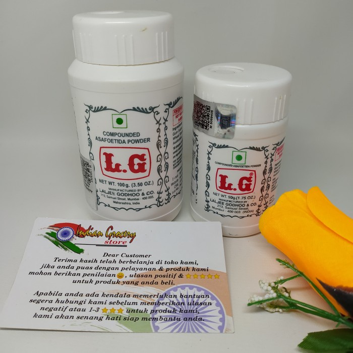 

N.E.W LG Hing Asafoetida Powder / Penguat Rasa Masakan - 100gr